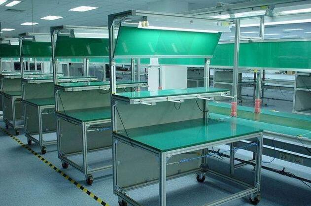 鋁型材車(chē)間工作臺(tái)