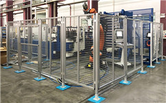 工業(yè)鋁型材防護(hù)圍欄的生產(chǎn)與安裝